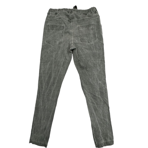 Anthro’s Tempo Paris Pant Pull on Stretch Elastic Waist with Pockets S - Picture 6 of 16